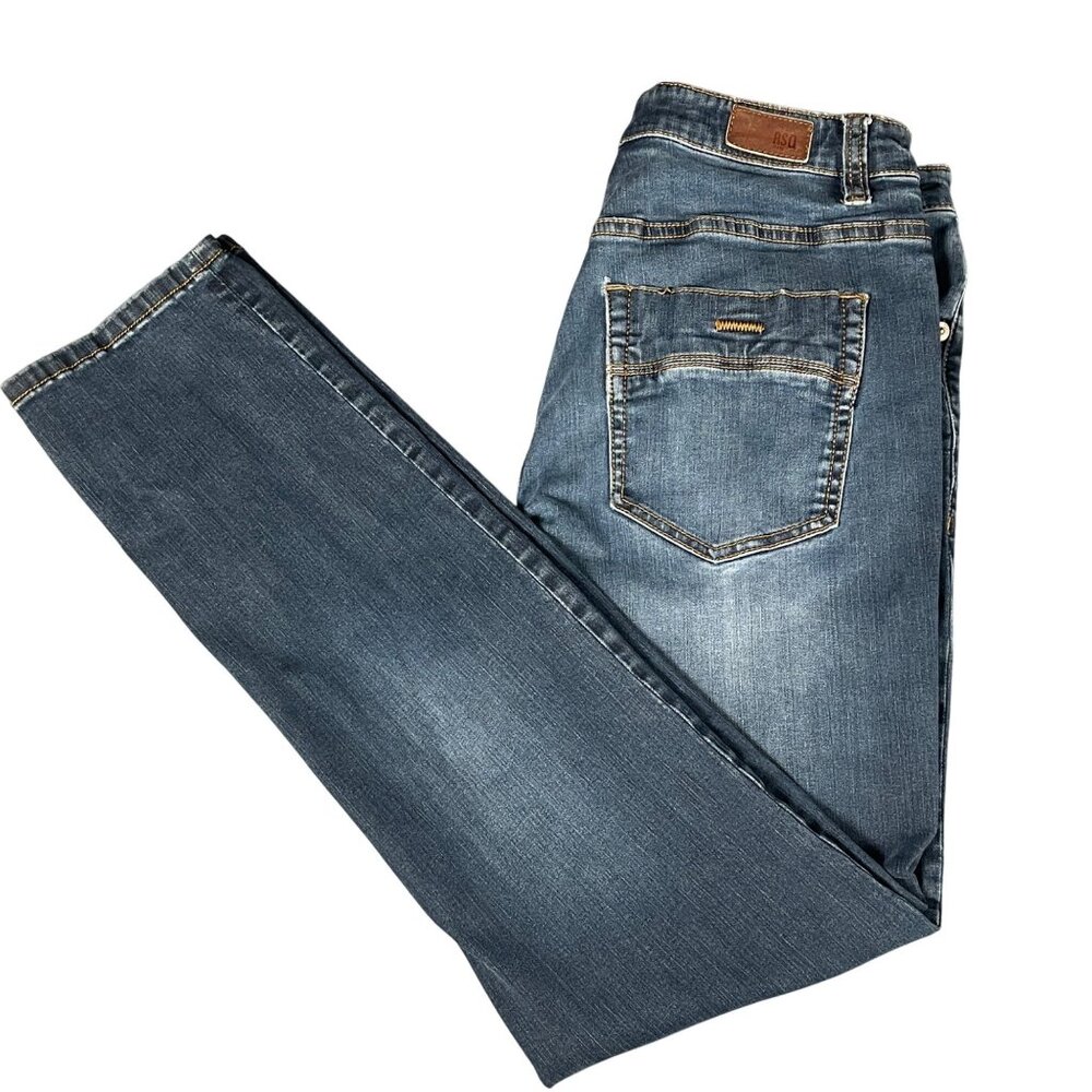 RSQ Mens Relaxed Fit Jeans Size 32 Light Wash Comfortable Denim Casual Blue